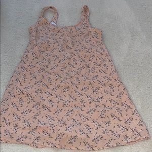 Flower mini dress